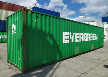 Kontener Morski Używany Magazynowy - 40HC - 12m - Pewny Kontener.