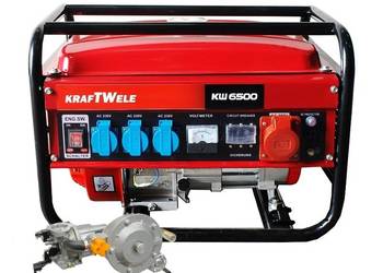 AGREGAT GENERATOR PRĄDOTWÓRCZY 4,5 KW 230 / 400 V GAZ LPG