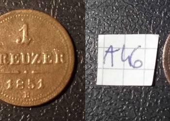 Austro-Węgry - 1 krajcar 1851 !_