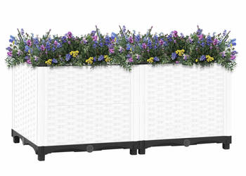 Donica do podwyższonej rabaty 80x40x38 cm polipropylen WM-153309