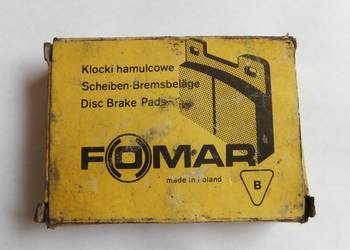 Klocki hamulcowe Fiat 125 Fomar Polonez Tatra NOWE