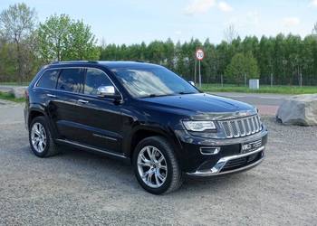 Jeep Grand Cherokee 3.0CRD 250KM 4x4 4WD Summit K.Serwisowa Full opcja
