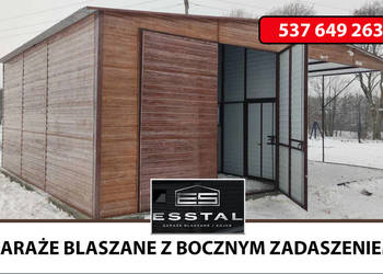 Garaż BLASZANY|Blaszak|Garaże Blaszane Hala-Wiata|Magazyn - ESSTAL-