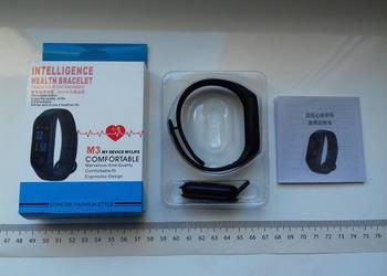 Smart Opaska M3, Opaska nie ładuje się, z wyglądu podobna do MiBand, Tętno,