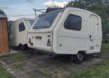 PRZYCZEPA NIEWIADOW 126 golebnik, kontener bakista  buda