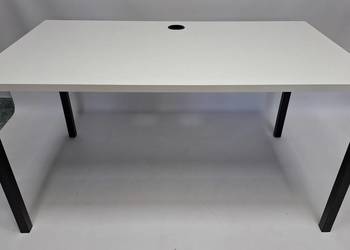 Biurko proste MDD 140x80 białe - duża ilość