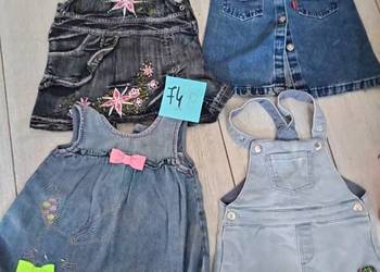 Sukienki i spódniczki rozm62-68 i 74