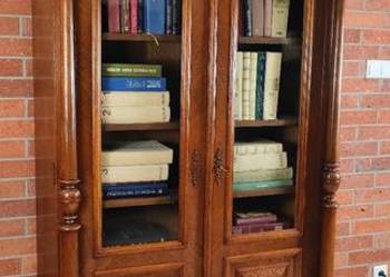 Ekskluzywna biblioteka eklektyczna dębowa antyk