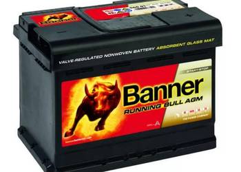 Akumulator 60Ah 640A Banner Running Bull AGM  560 01