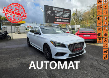 Genesis G80 3.3 Turbo 370 KM, Kamery 360, Łopatki, LED, Bluetooth, Grzane …