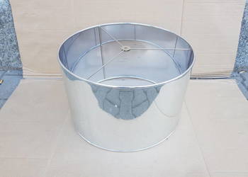 Abażur do lampy WALEC CHROM 45cm x 28cm podkładka 10mm
