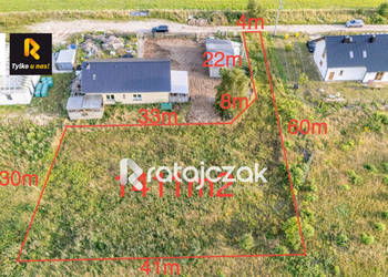 Działka Gowino Diamentowa 1411m2