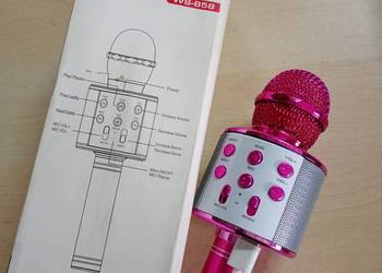 mikrofon karaoke Bluetooth WS-858 z wbudowanym głośnikiem