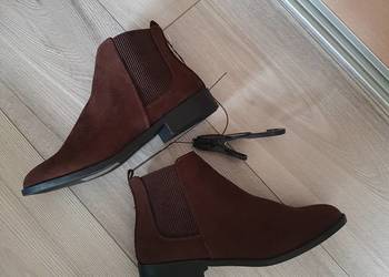 Brązowe botki Primark NOWE