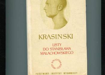 Listy do Stanisława Małachowskiego -Zygmunt Krasiński