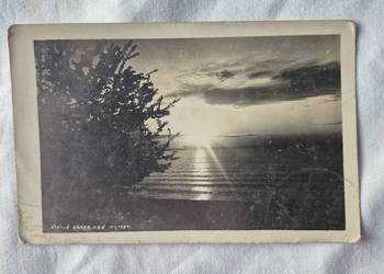 Gdynia 1934 kartka znaczek MS Piłsudski stempel 1937