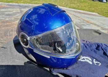 Schuberth Concept kask szczękowy niebieski BDB ORG 58-59