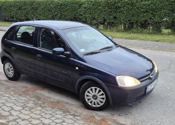 OPEL CORSA C 1.0B ZAREJESTROWANY KLIMA ELEKTRYKA 1WŁ STAN BDB OKAZJA