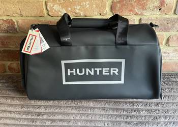 Torba Hunter czarna Unisex na ramię siłownię trening podróżna bag