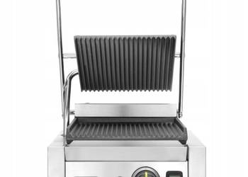Kontakt grill kontaktowy ryflowany pojedynczy 1800W - Hendi 263501