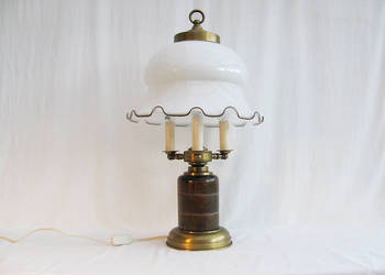 ~* Lampka mosiądz Falbanka * Vintage II *~ ~* Lampka mosiądz Falbanka * Vintage II *~