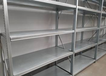 REGAŁ metalowy magazynowy warsztatowy OCYNKOWANY- 463x220x53