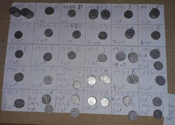 Stare kolekcjonerskie monety Niemcy ( III rzesza ) 50 reichspfennig