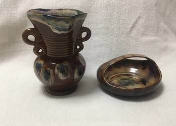 PRL stara patera wazon kamionka porcelit Piaseczno