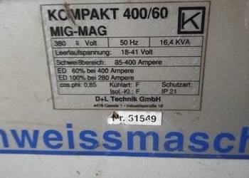 Spawarka MIG/MAG Kompakt 400/60