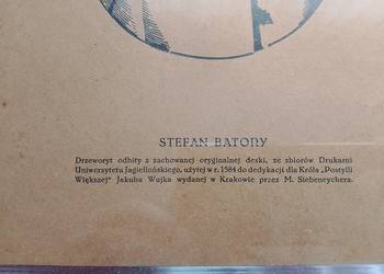 Stefan Batory grafika drzeworyt