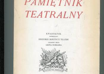 Pamiętnik Teatralny RokXXIII Zeszyt 3-4