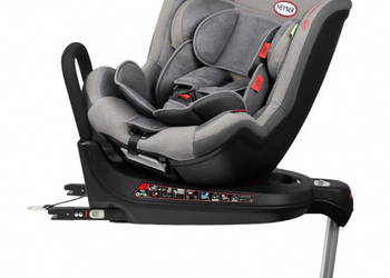 MultiFix TWIST 360 Fotelik Samochodowy Obrotowy Isofix GREY 0-18kg Heyner