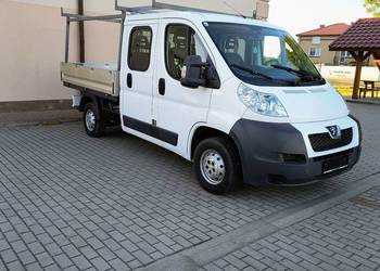 Peugeot Boxer Doka 7 os. , 2013r.  2.2 HDI 110KM, 266401 km