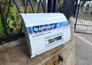 Wzmacniacz samochodowy 4 kanałowy Blaupunkt GTA 4100, Wysyłka darmowa!