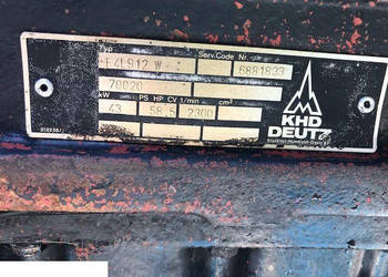 Deutz F4L912W - Blok