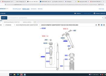 1201877/98AG-18008-JV Amortyzator tył FOCUS CAK 1998-2005