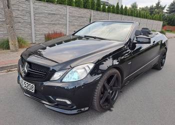 Mercedes E350 AMG Cabrio 3.0V6 Czarny z Niemiec