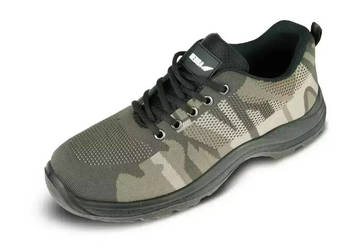 PÓŁBUTY BEZPIECZNE, BUTY BHP DEDRA BH9M5-42 MORO, ROZMIAR: 42, KAT.S1 SRC