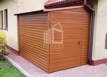 SCHOWEK DOMEK OGRODOWY 2m x 3m 1x drzwi drewnopodobny ID410