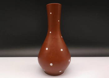 Uroczy Wazon porcelanowy w kropki Turyngia