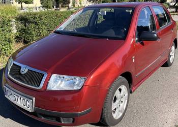 Skoda Fabia 2001 1.4 MPI benzyna, powypadkowe + opony + dotykowe radio