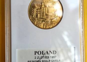 2 zł 1997 r. Zamek w Pieskowej Skale - OKAZJA grading