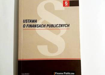 Ustawa o finansach publicznych