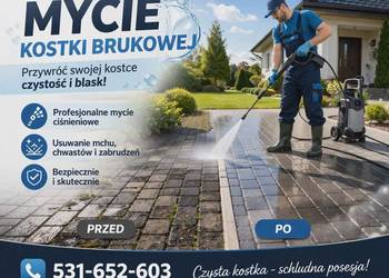 Mycie kostki brukowej!!