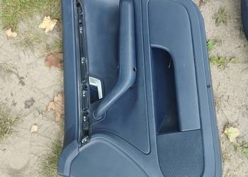 Granatowa skóra fotele kanapa boczki Audi a4b6 Avant