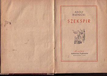(5337) SZEKSPIR – ADOLF RUDNICKI
