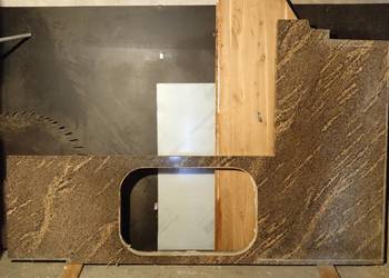 Blat kuchenny brązowy