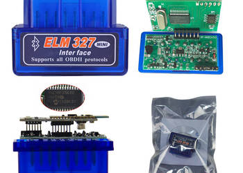 ELM 327 Bluetooth OBD2 V1.5 z PIC18F25K80 2PCB