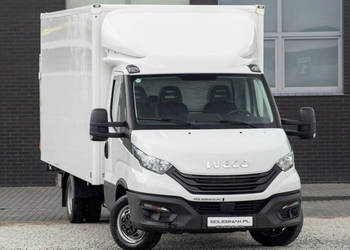 Iveco Daily 35C16 2.3 KONTENER + WINDA dHollandia 750kg koła bliźniaki UDT…