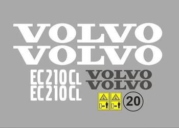 Naklejki oklejenie VOLVO EC210CL Zamiennik